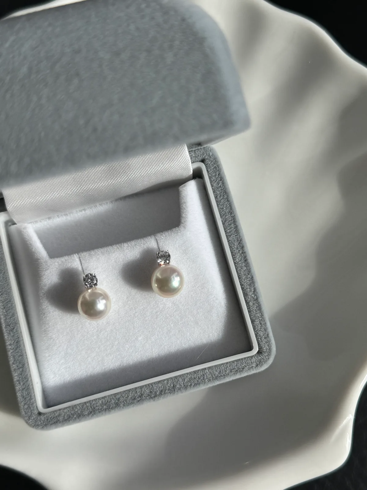 Lumie Signature - Akoya Diana Earrings (8.0mm)