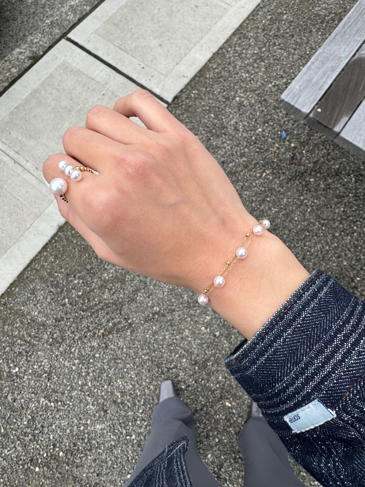 Lumie Signature - Akoya Duo Star Bracelet