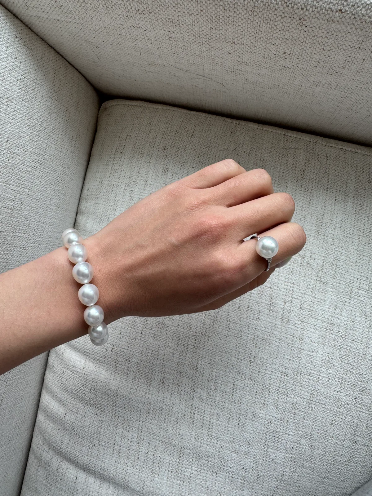 Soul Forever - South Sea Near-Round Bracelet