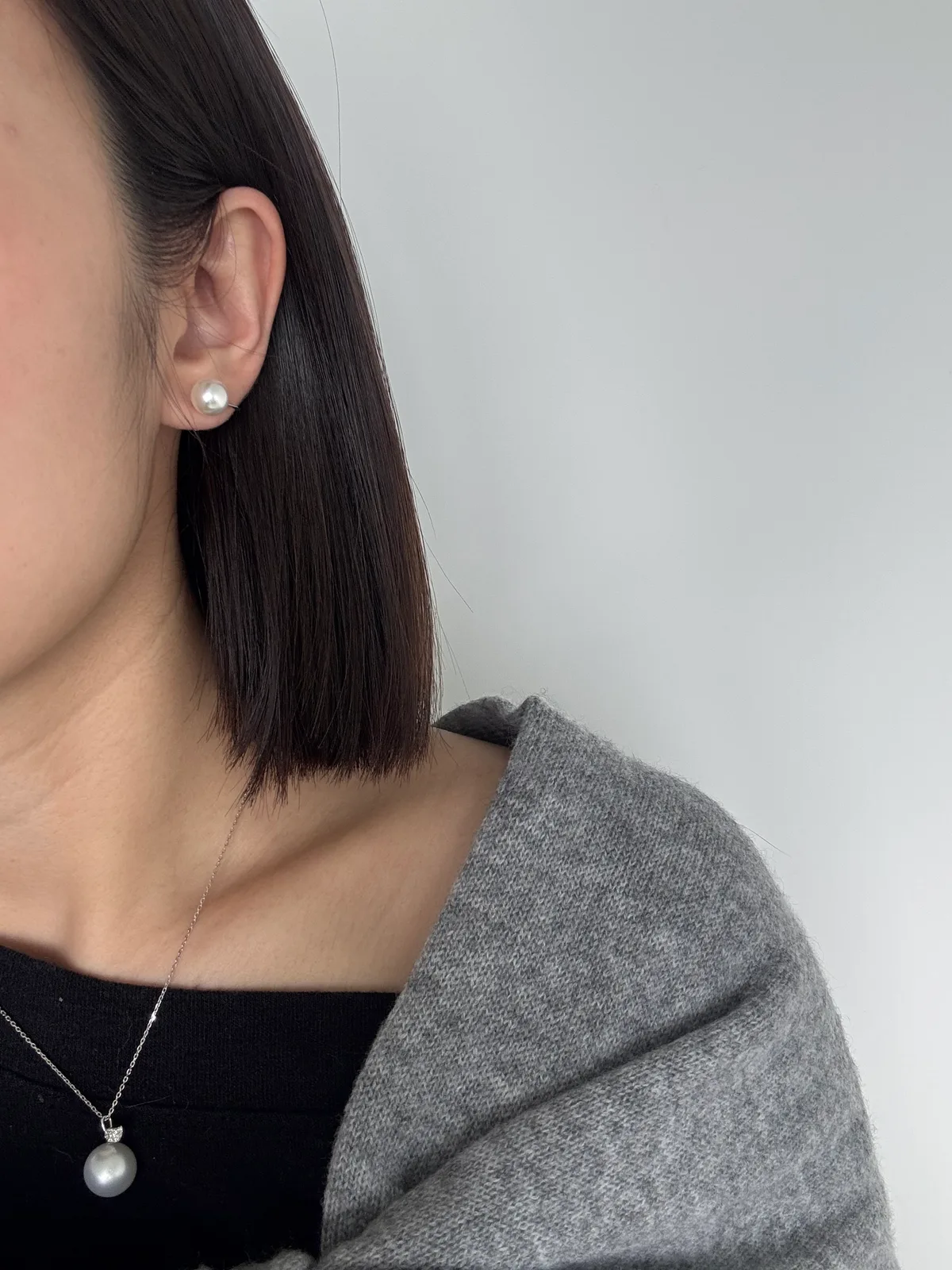 Lumie Signature - Akoya Classic Ear Clip (Hanadama 8.5mm)