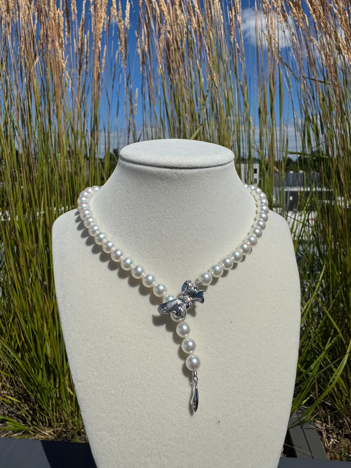 Lumie Forever - Akoya Full Strand Necklace (8.0-8.5mm)