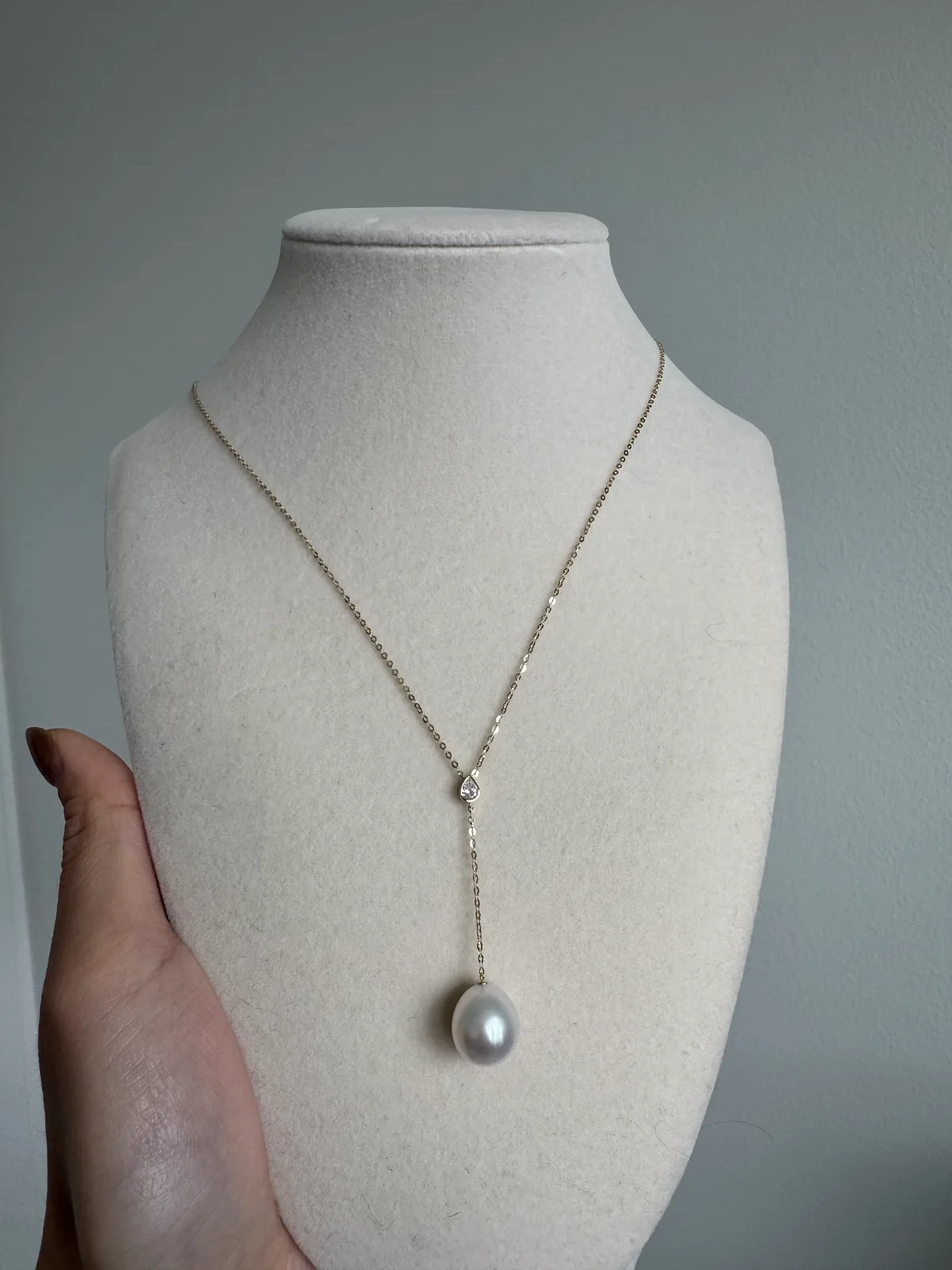Soul Signature - South Sea Y-Drop Pendant